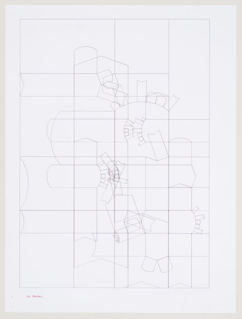Schematic plan, Biozentrum - Biology Center for the J.W. Goethe University, Frankfurt am Main, Germany
