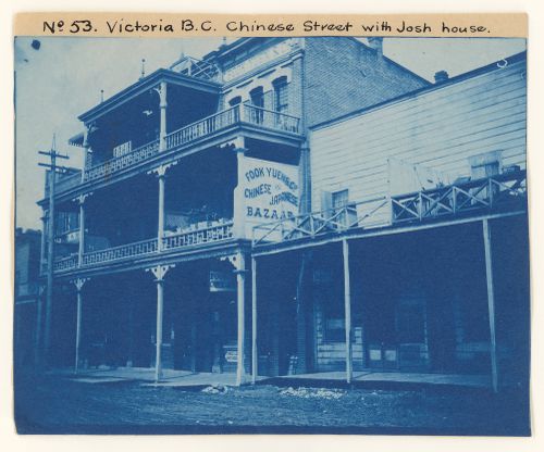 No. 53 Victoria B.C. Chinese Street with Josh House