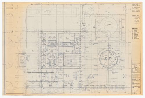 East first floor plan for Ottawa Union Station, Ottawa, Ontario