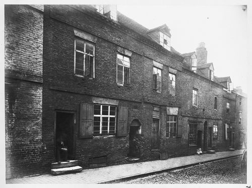 View of Thomas Street, Birmingham, England