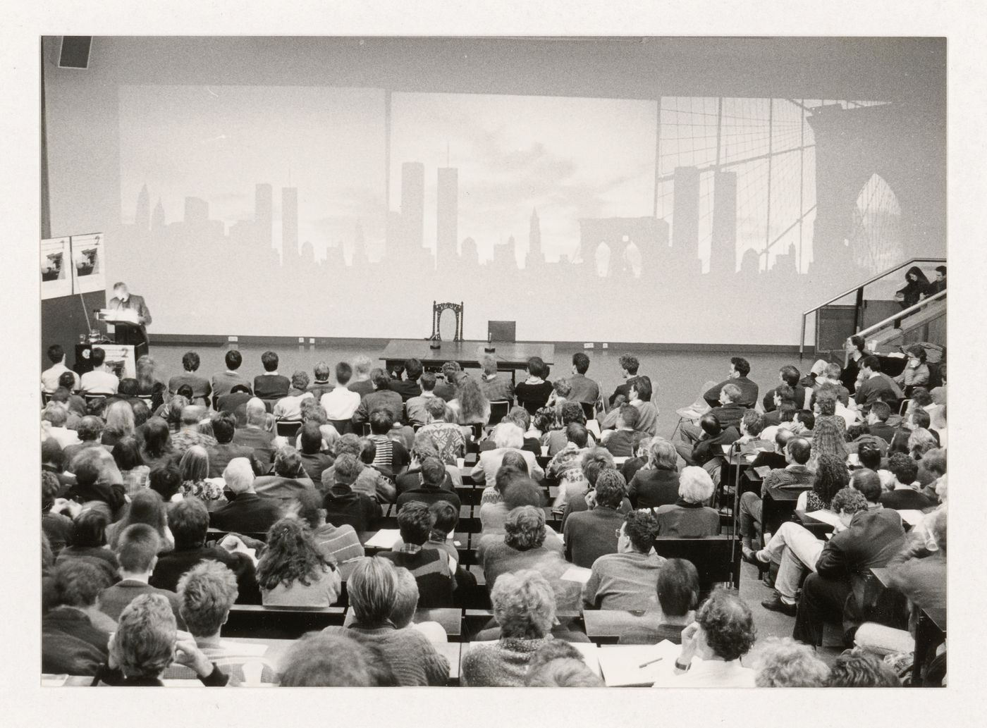 Kenneth Frampton lecture at the Faculty of Architecture and the Built Environment, TU Delft, Netherlands