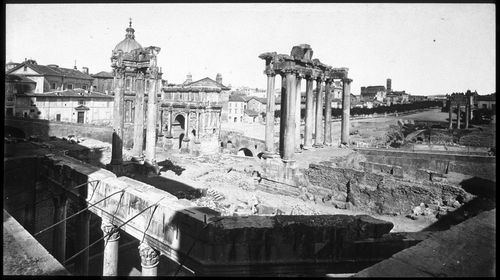 Forum: Temple of Saturn, Rome, Italy