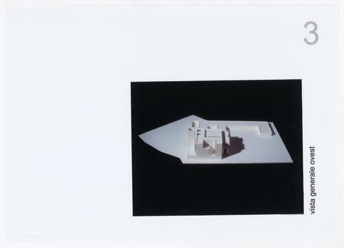 View of model for Igreja de Santa Maria do Rosário, Rome, Italy