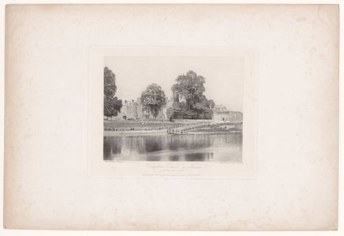 General view from river, Hampton Court, London, England