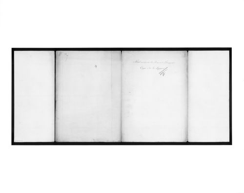 Hotel de Saint-Florentin / Elevation w/sections