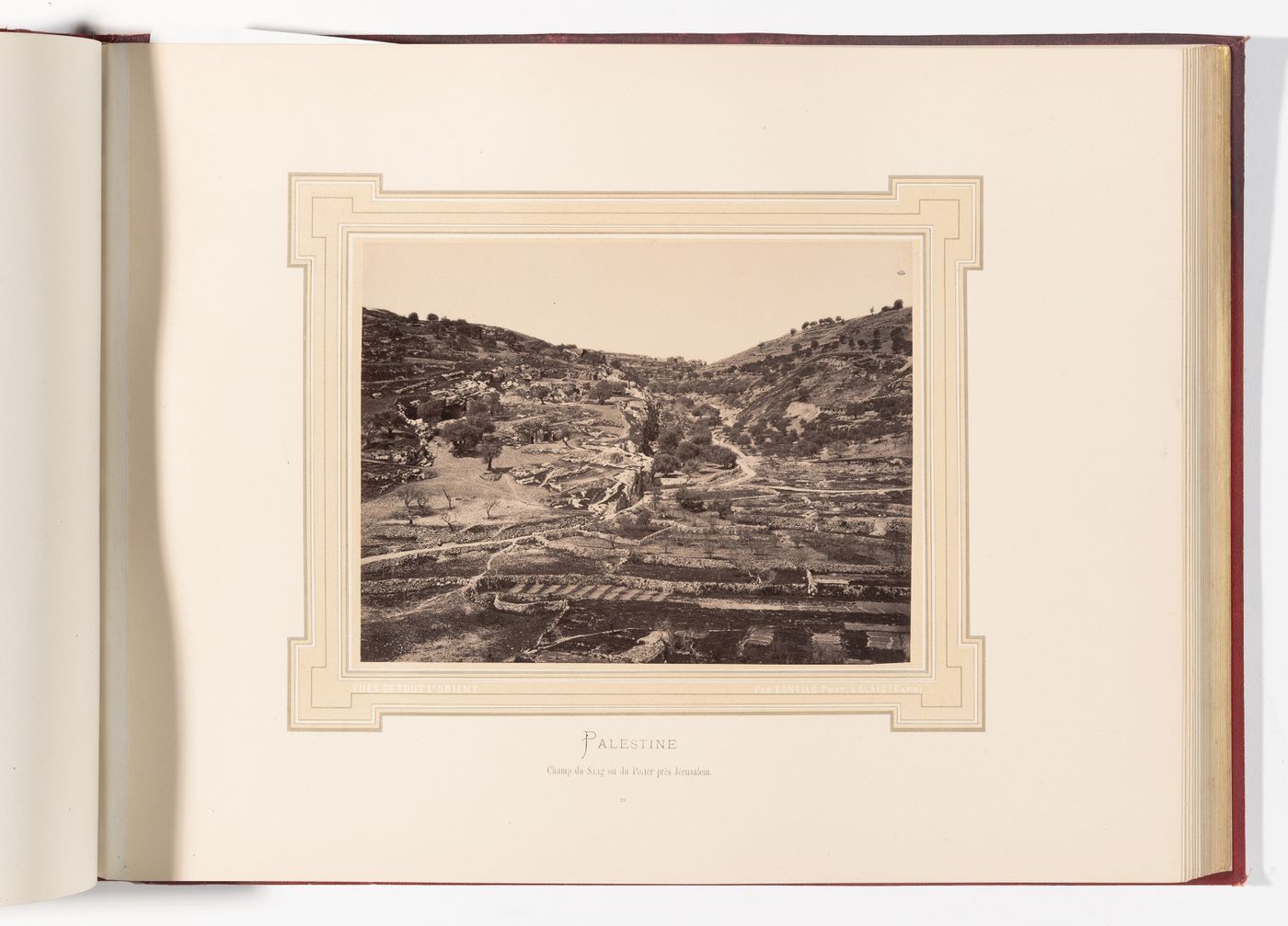 Champ du Sang ou du Potire pres Jerusalem