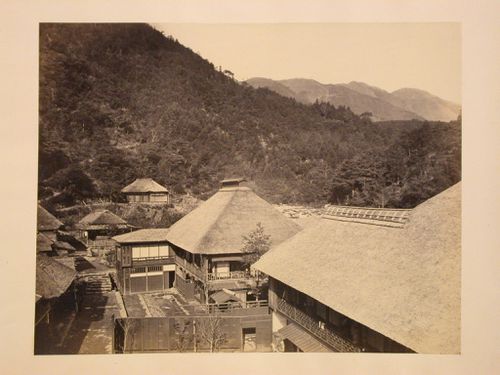 View of the baths, Tonosawa, Japan