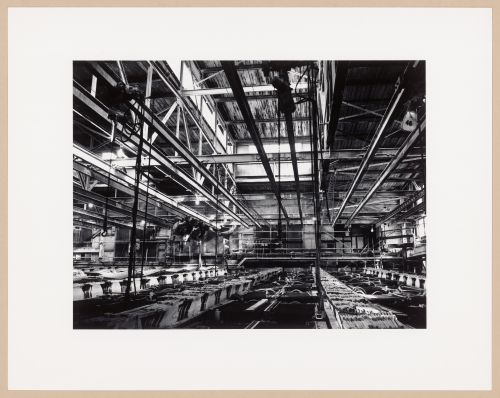 Under demolition, zinc tank room, Trail, British Columbia, from the series The Forms of Canadian Industrial Architecture
