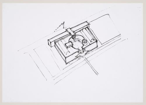 Bibliothèque de France, Paris, France: axonometric