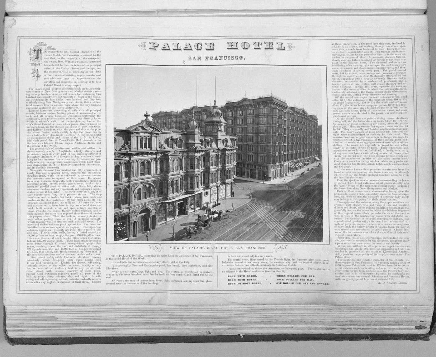 Palace-Grand Hotel, San Francisco, California