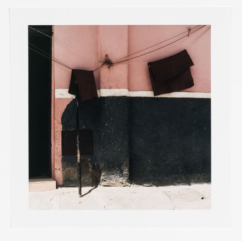 Detail of a wall, cité horizontale, Carrières centrales neighbourhood, Casablanca