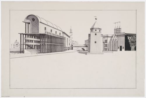 Città analoga, Italy: Perspective