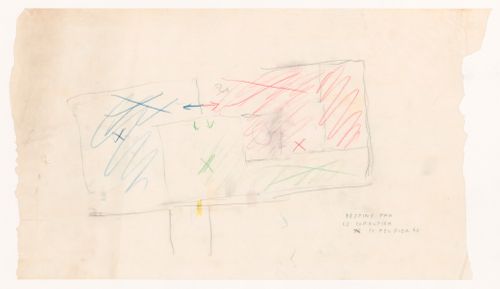 Sketch plan: Ahrenberg pavilion, Stockholm