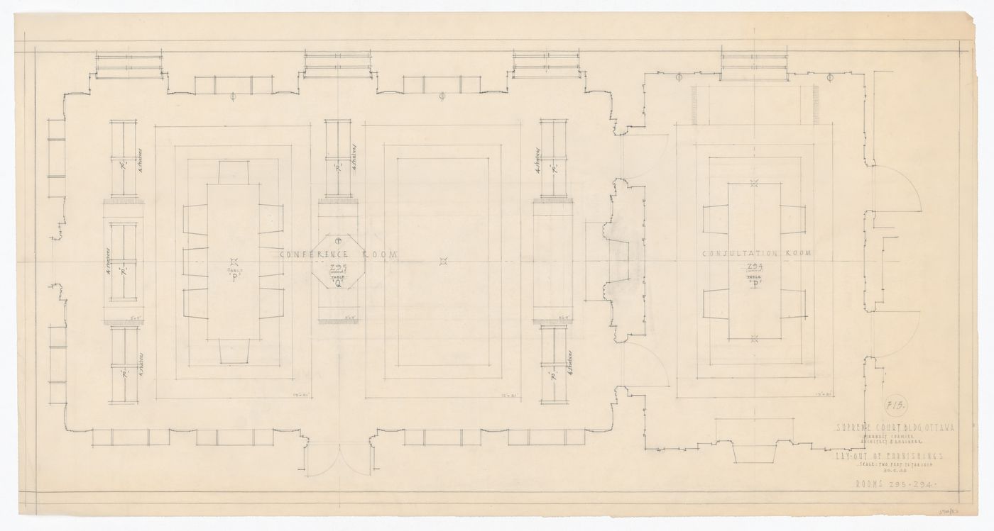 Plan pour Cour suprême du Canada, Ottawa, Ontario