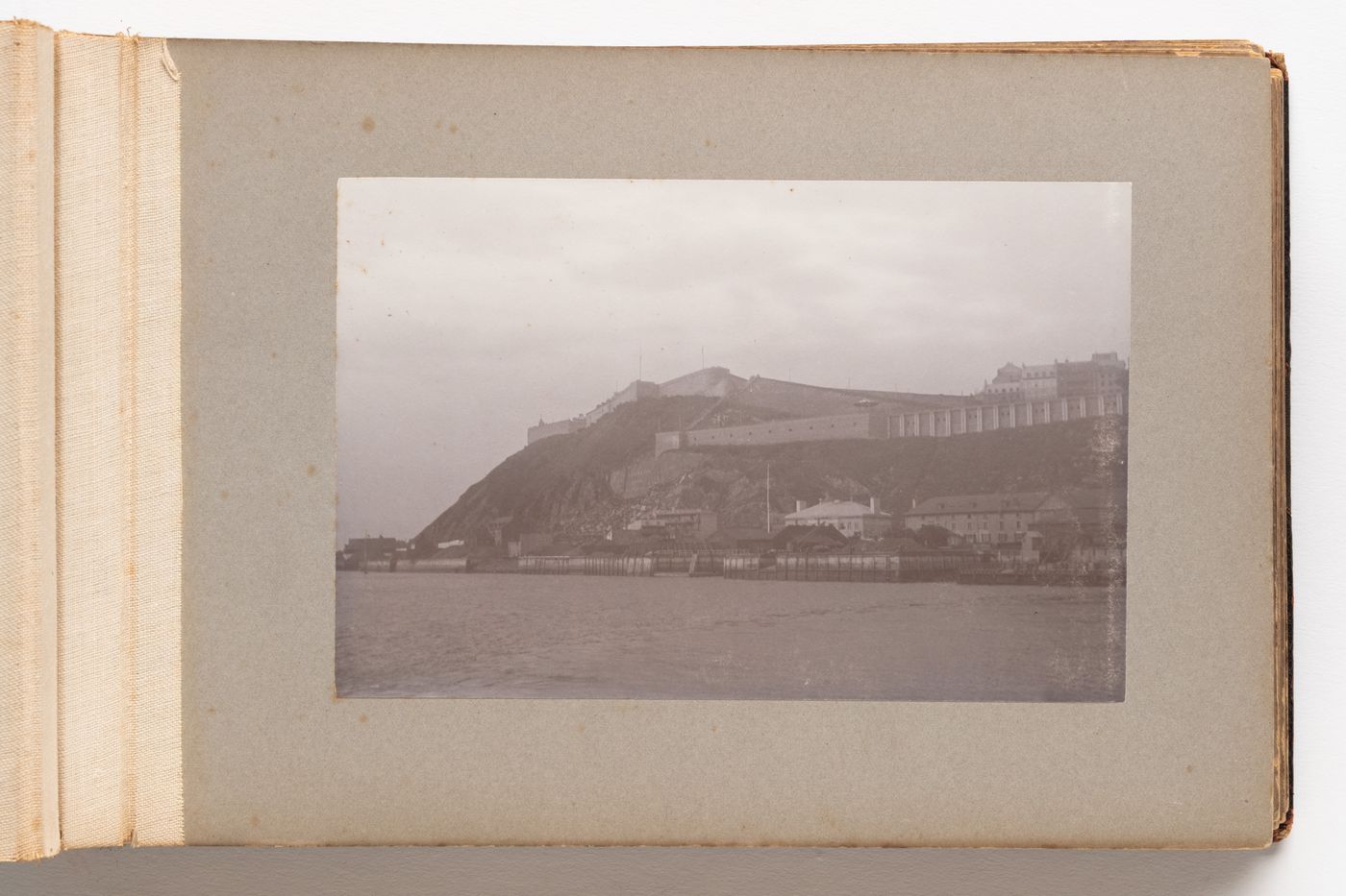 View of the Citadel of Quebec from the St. Lawrence River, Quebec City, Quebec, Canada