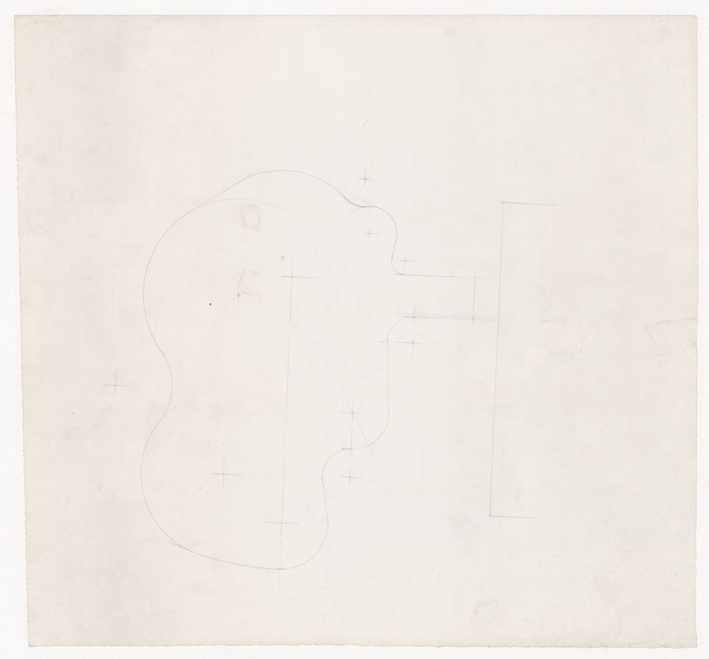 Sketch plan for Wall House 3