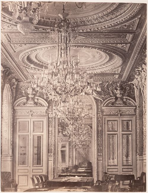 Plate from album ''Buildings, parks and streets of Paris, Versailles and environs, France''