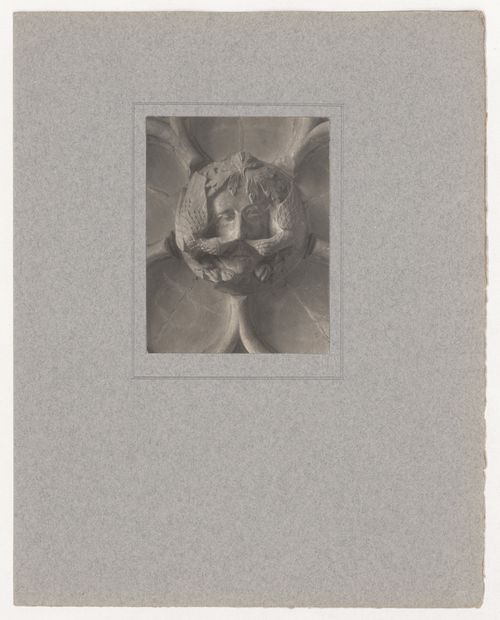 Plate from portfolio ''York Minster Chapter House''