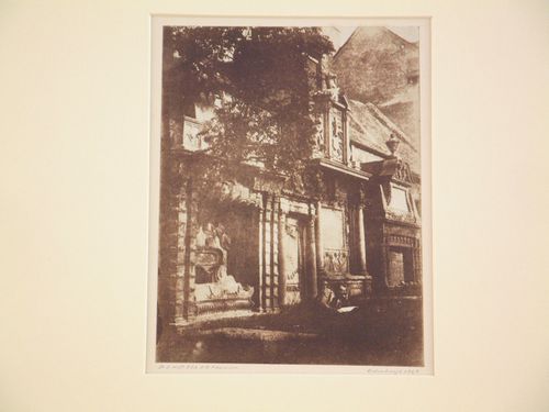 Greyfriars Cemetery, view of several tombs, Edinburgh, Scotland