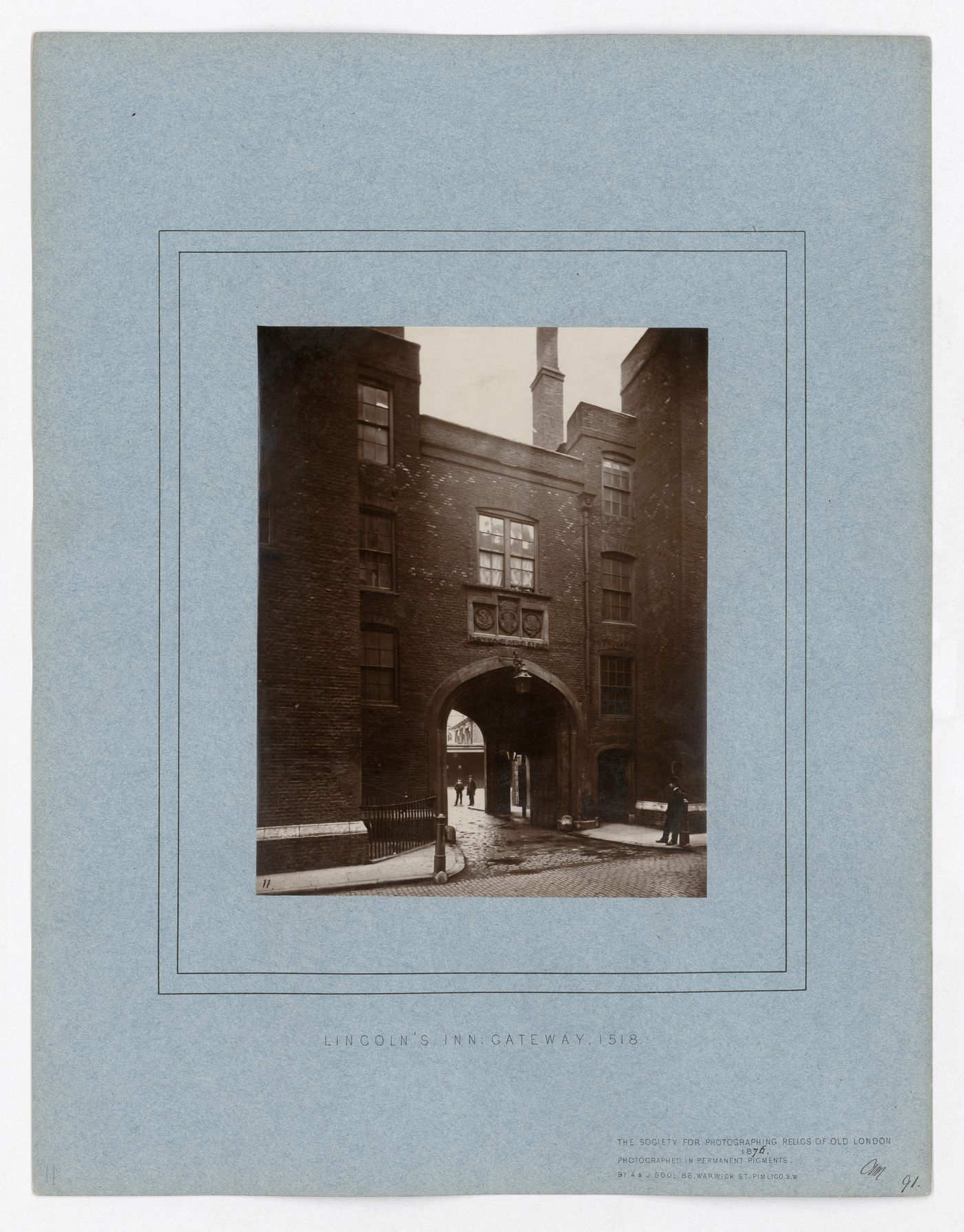 Lincoln's Inn. Gateway, 1518