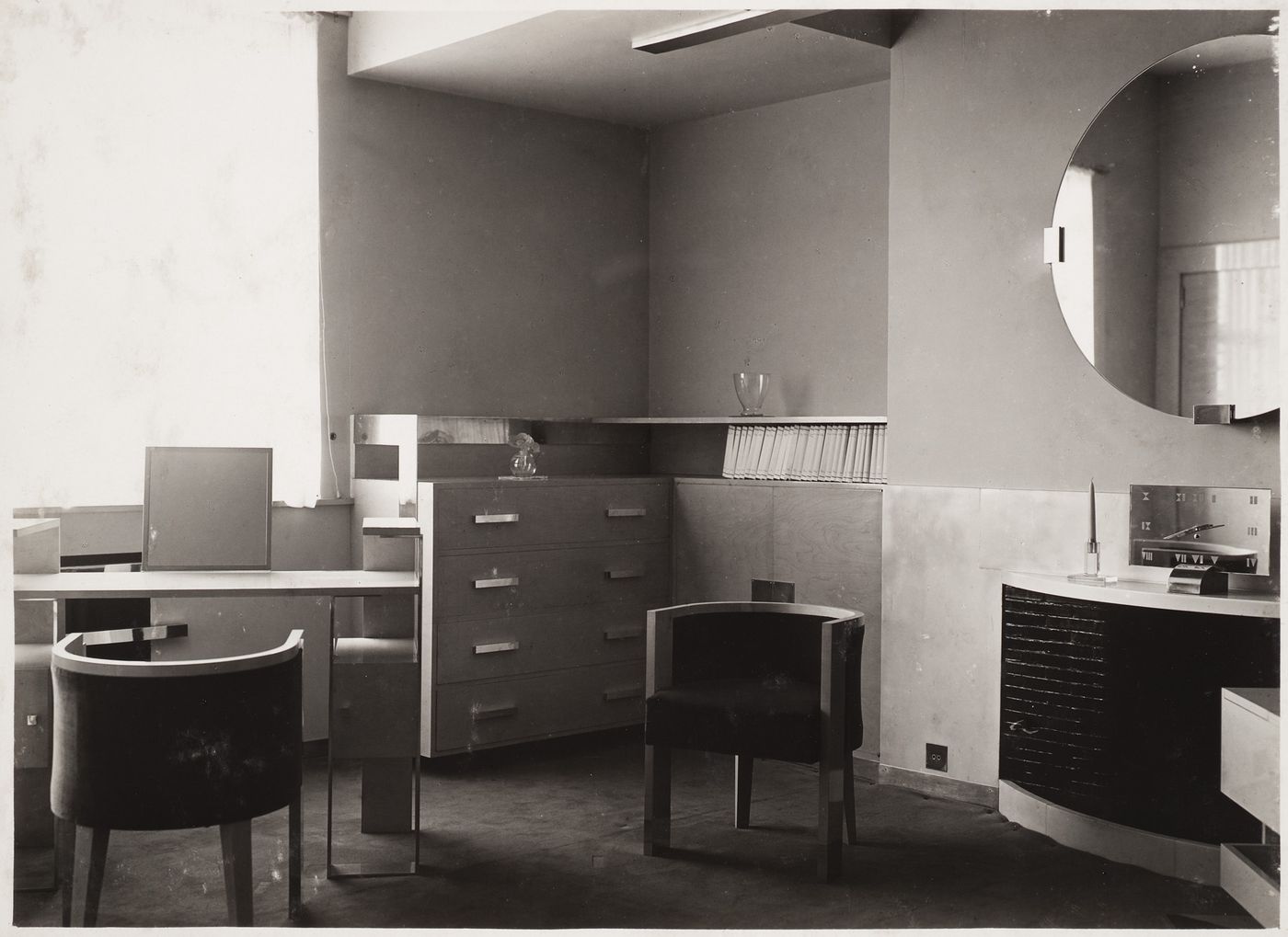 Vue du boudoir, Villa Cavrois à Croix, France