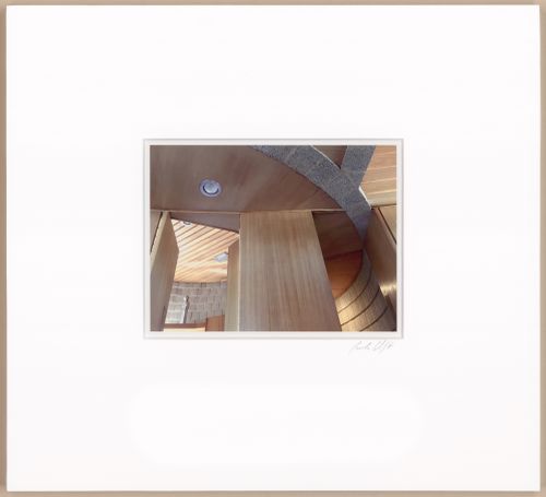Ceiling intersection, entrance and kitchen, from the series The David and Gladys Wright House