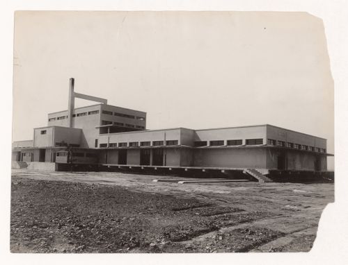 Exterior view of government distillery, Istanbul, Turkey