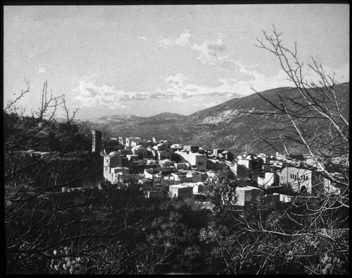 View of an archeological site near the Dead Sea, Israel