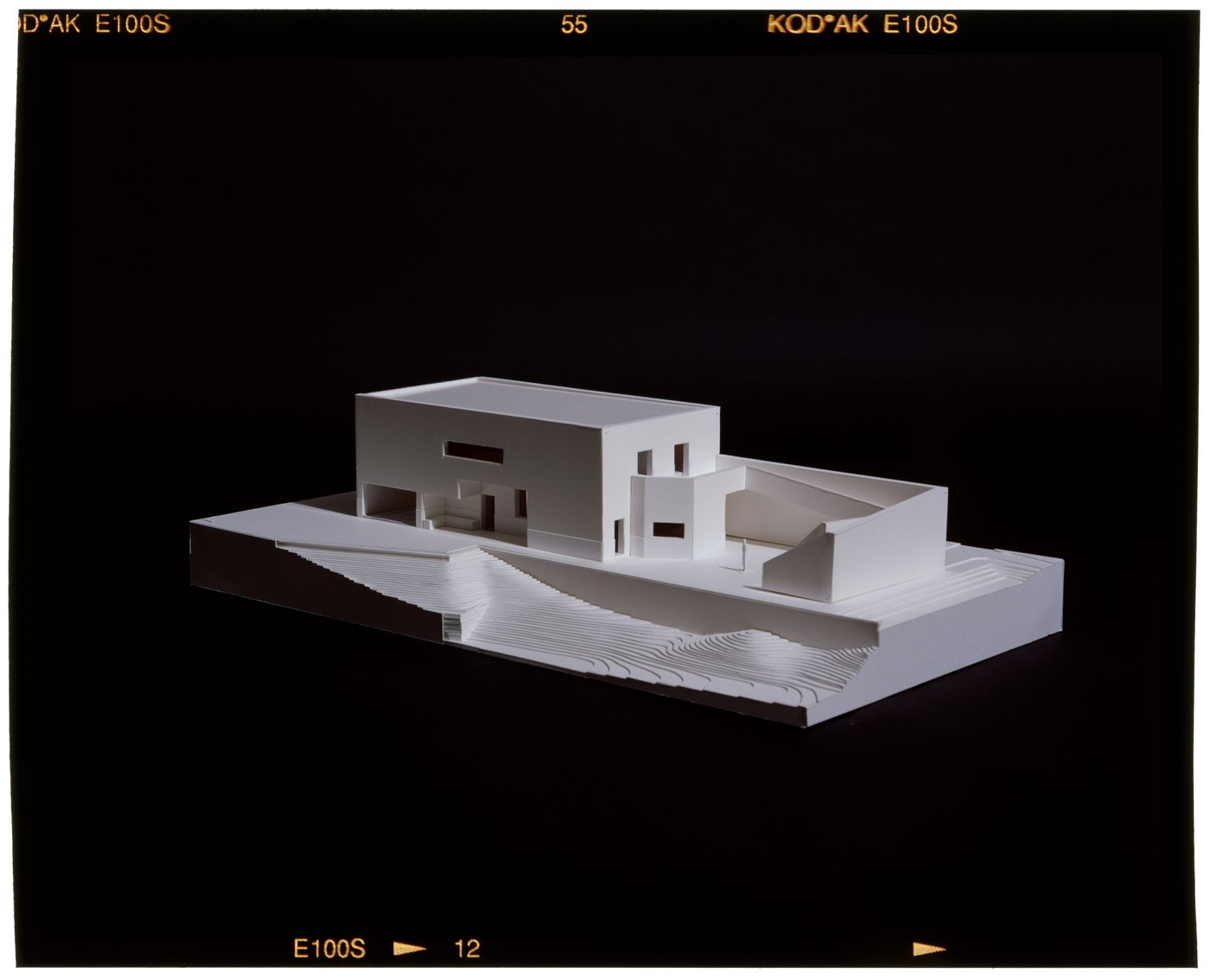 Photographs of model, Recuperação da Villa Colonnese e Habitações, Vicenza