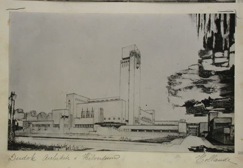 Hotel de Ville à Hilversum. Hollande. Dudok architecte à Hilversum