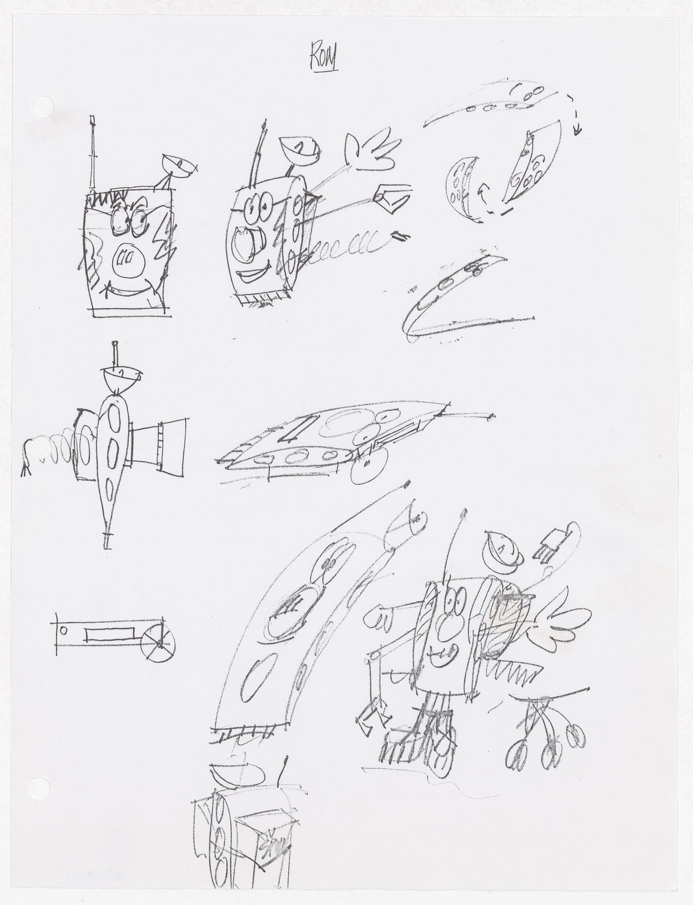 Rom and Ram character design