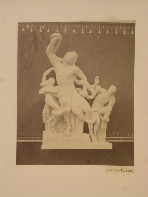 The Laocoon sculpture, Crystal Palace, Sydenham, England