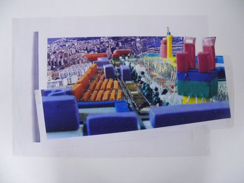 Collage, Puerto Málaga, Málaga, Spain