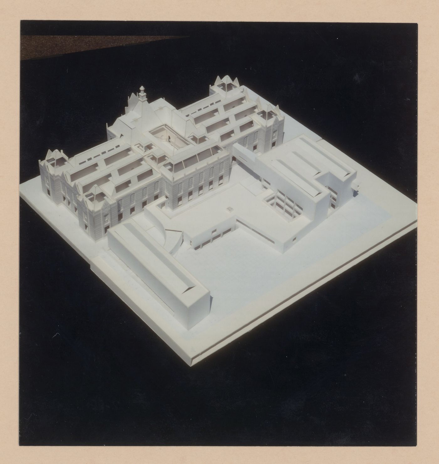 View of model for Renovação e extensão do Museu Stedelijk, Amsterdam, the Netherlands