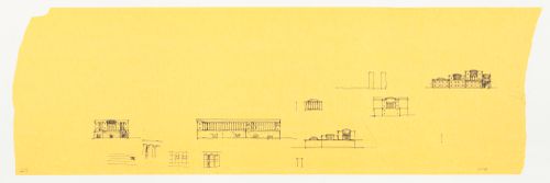 Sketch elevations for the Phoenix Municipal Government Center Competition
