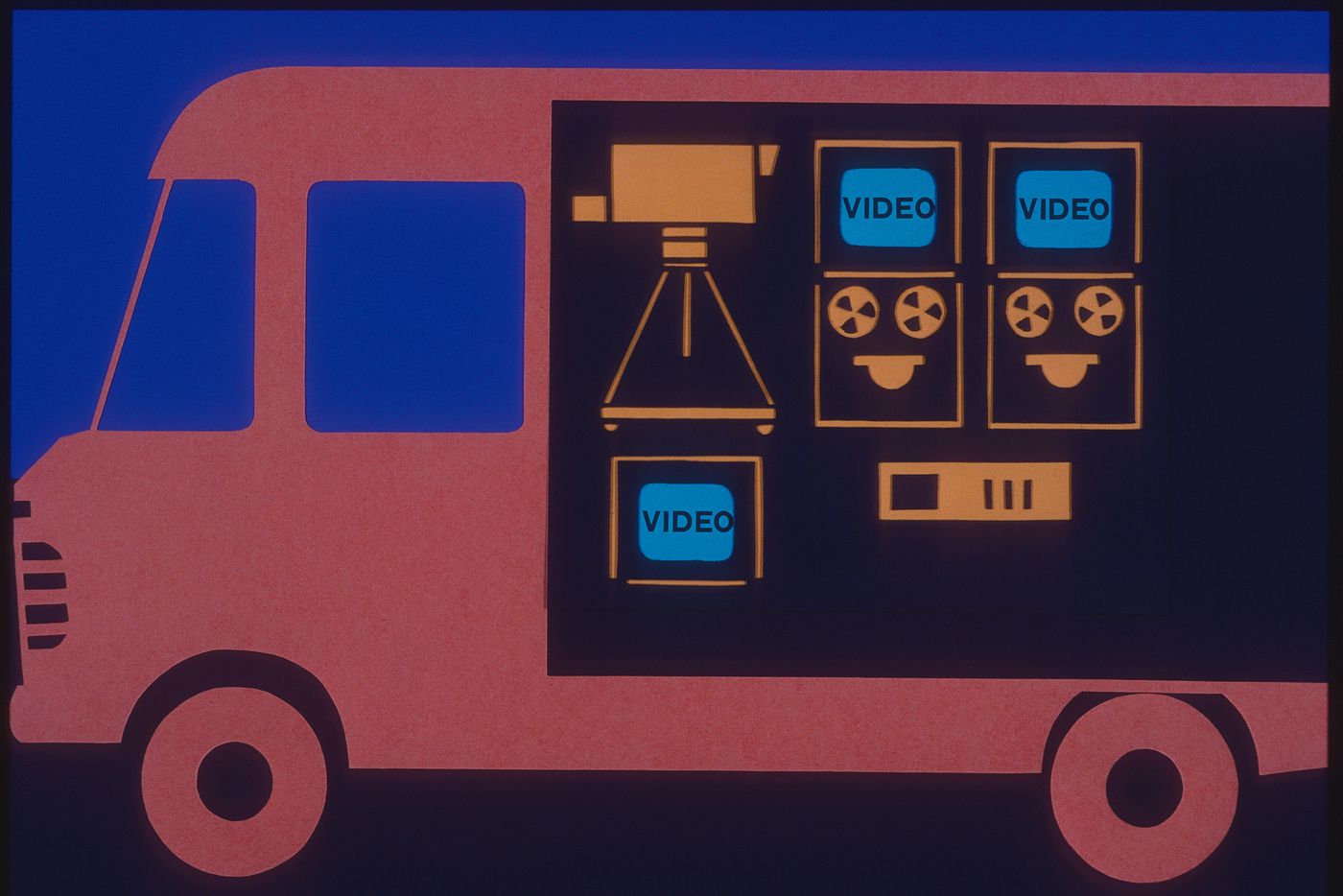 Slide for the project of "Multivisions" slides shows presentations about Chandigarh