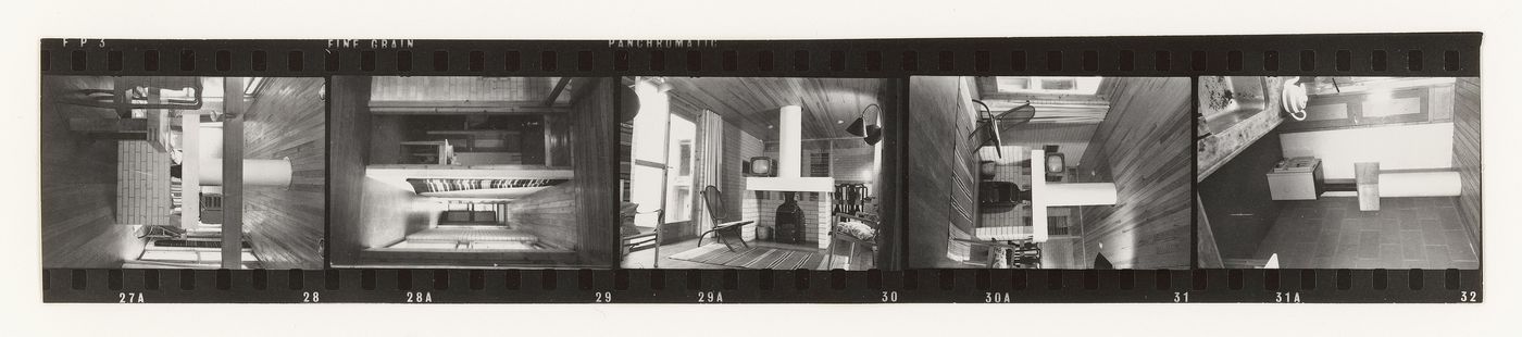 Interior views of House near Cowes, Isle of Wight, England