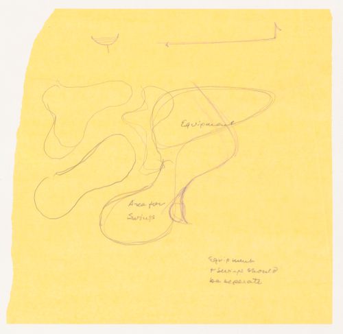 Sketch plan for Talmud Torah School Playground, Vancouver, British Columbia