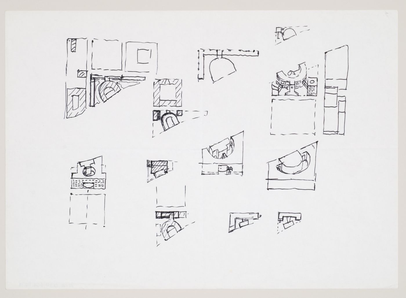 Wissenschaftszentrum, Berlin, Germany: site sketches