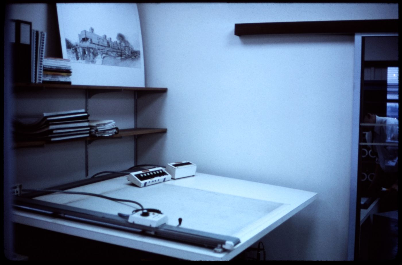 View of ARK Two digitizer machine components