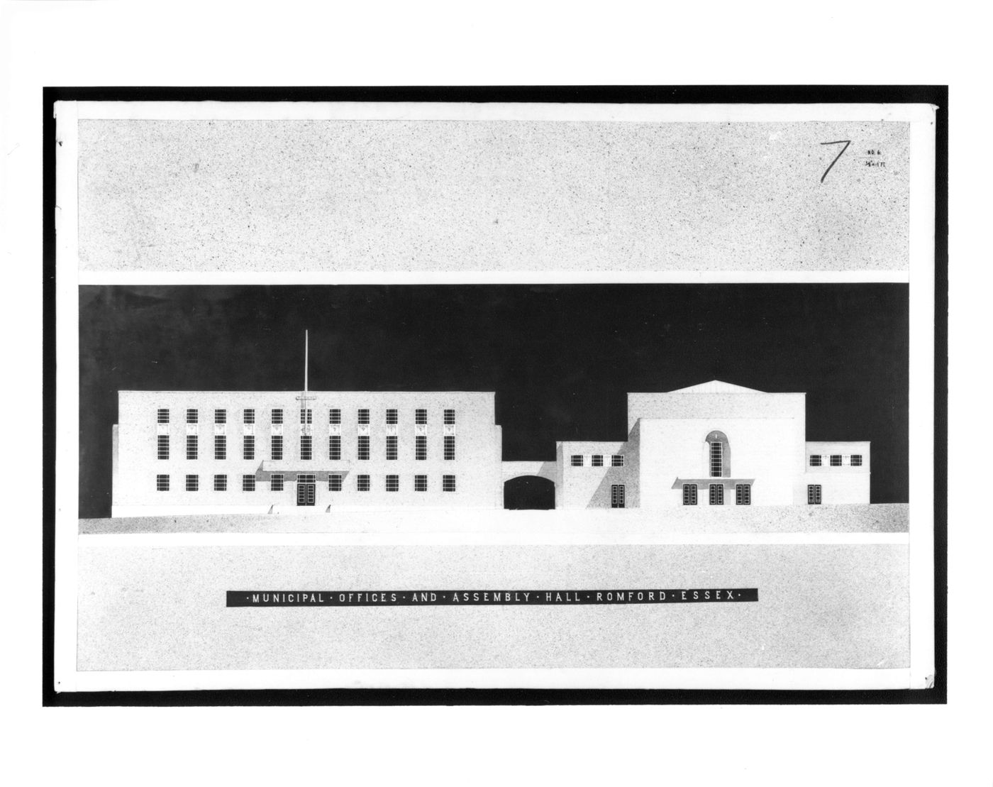 Municipal offices,Romford, Essex