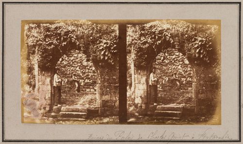 Ruines du Palais de Charles Quint a fontarabie