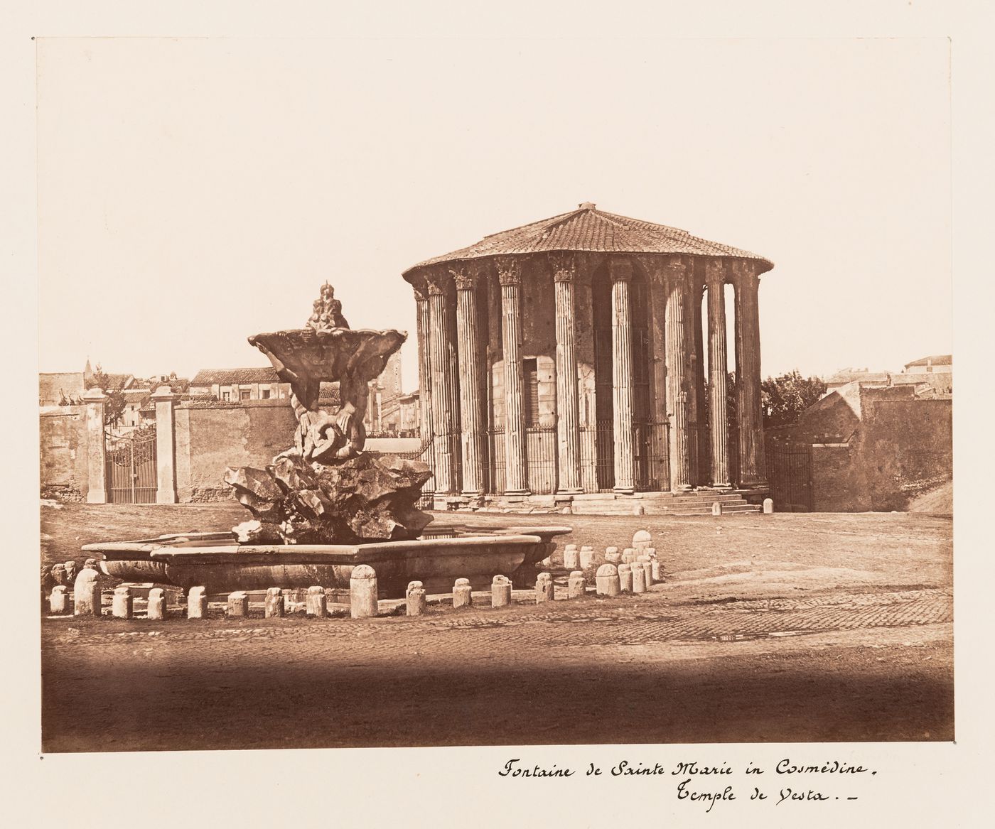 Temple de la Fortune virile-(Sainte Marie l'Égyptienne.) casa di Rienzi