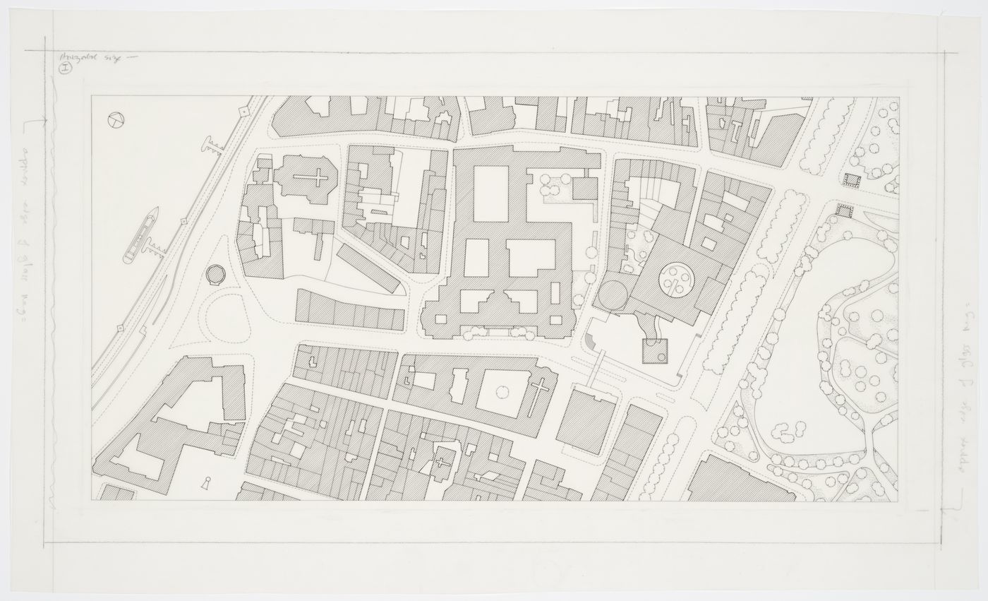 Nordrhein-Westfalen Museum, Dusseldorf, Germany: site plan