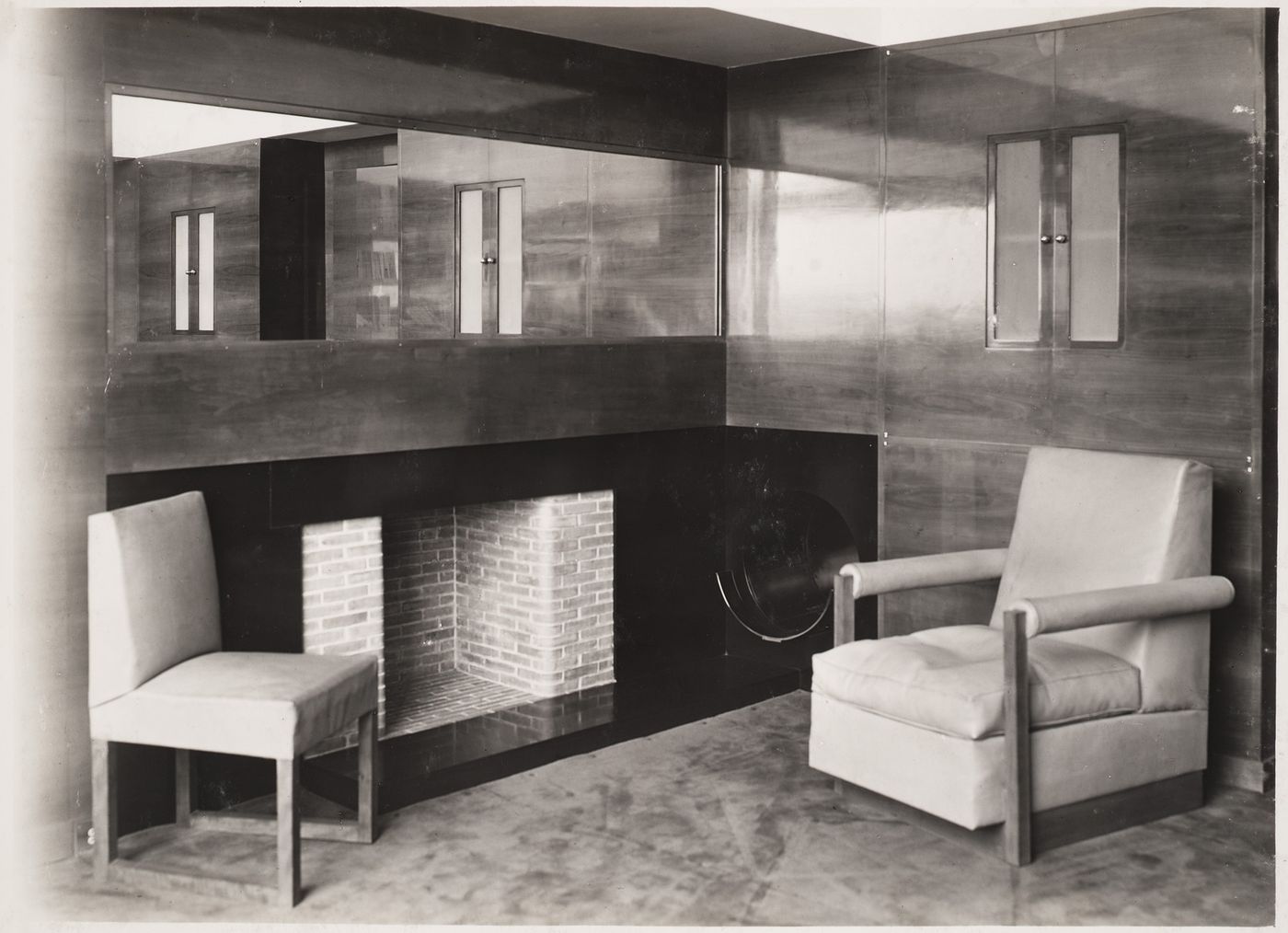 Vue du bureau, Villa Cavrois à Croix, France