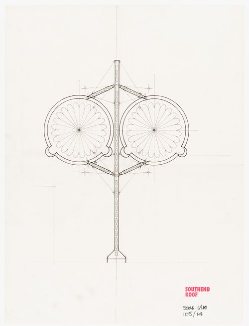 Southend Roof project (Southend-on-Sea, England): section