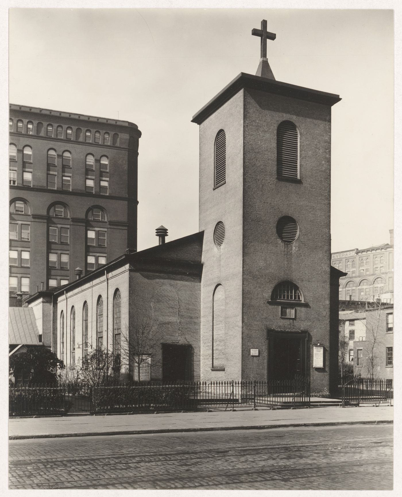 St. Luke's Chapel (built 1822), corner Hudson and Grove Streets
