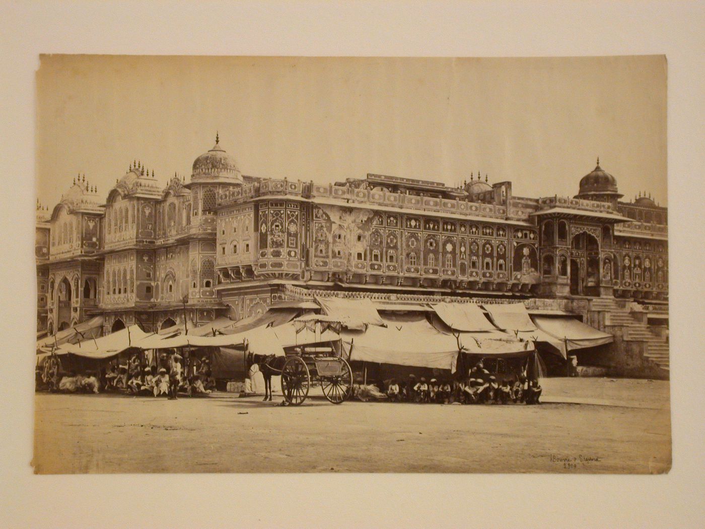 View of the Maharaja's College, Jeypore (now Jaipur), India