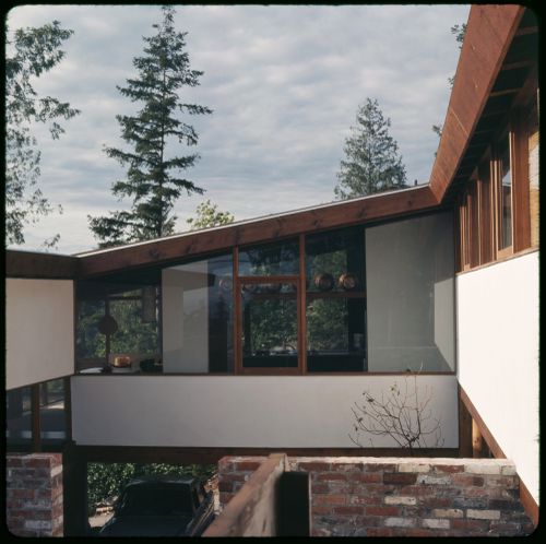 Exterior view of house (Bayles House?)