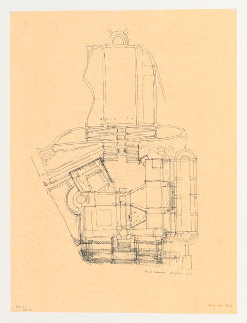 Site plan for the Brooklyn Museum master plan, fourth phase